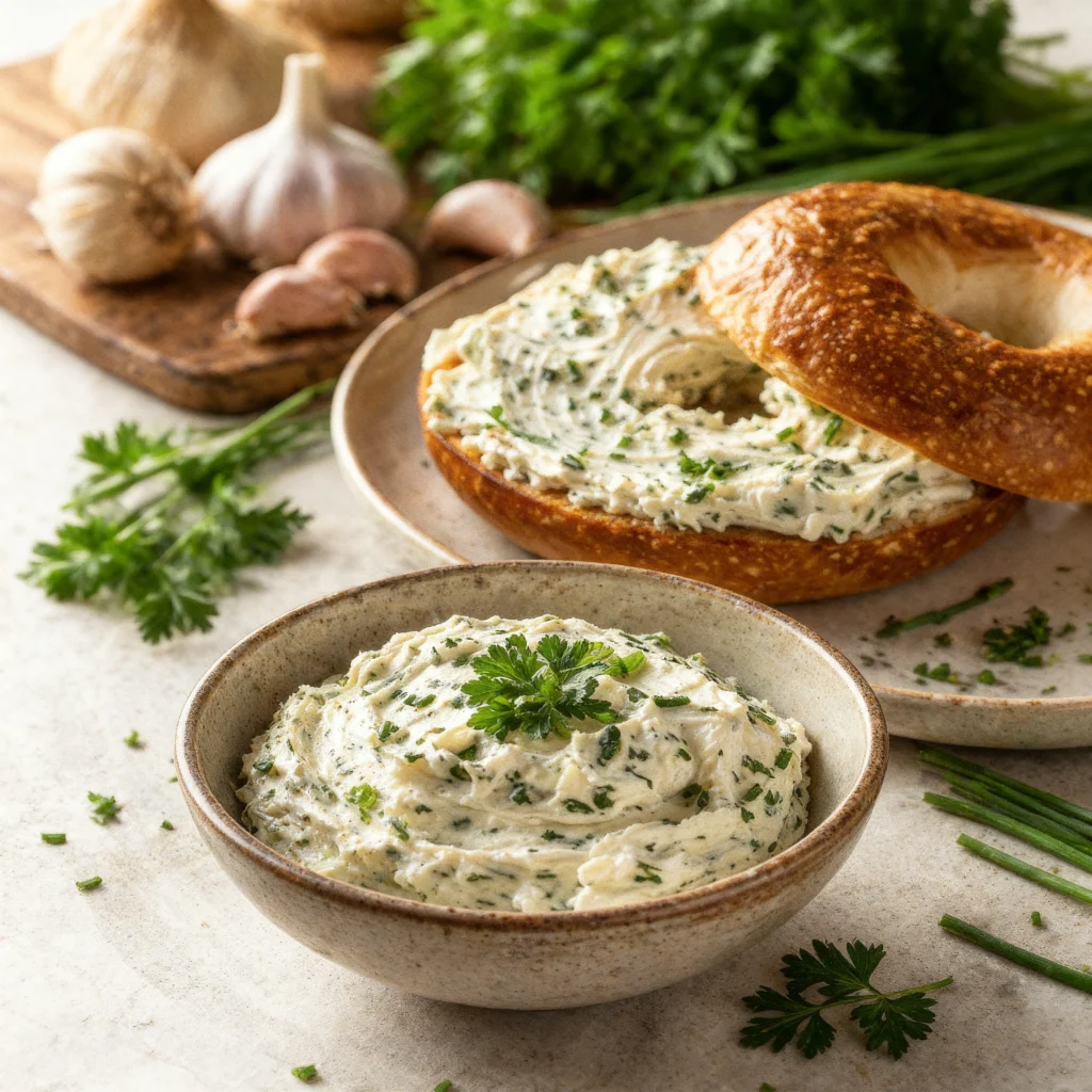 Garlic, Chive & Parsley Cream Cheese
